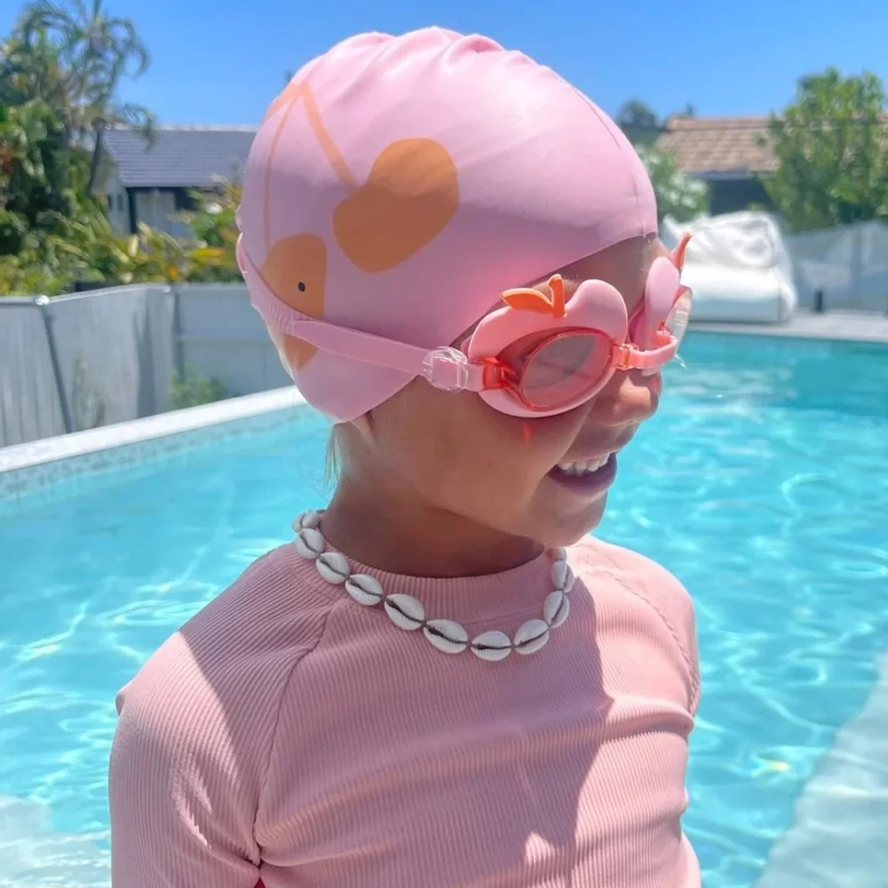 NWT SUNNYLIFE SWIMMING GOGGLES FINN THE FISH Colour Cherry